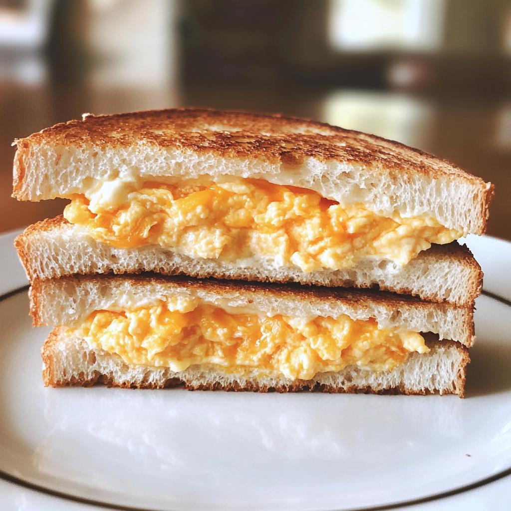 Spicy Cheddar & Cream Cheese Egg Sandwich - detail 1