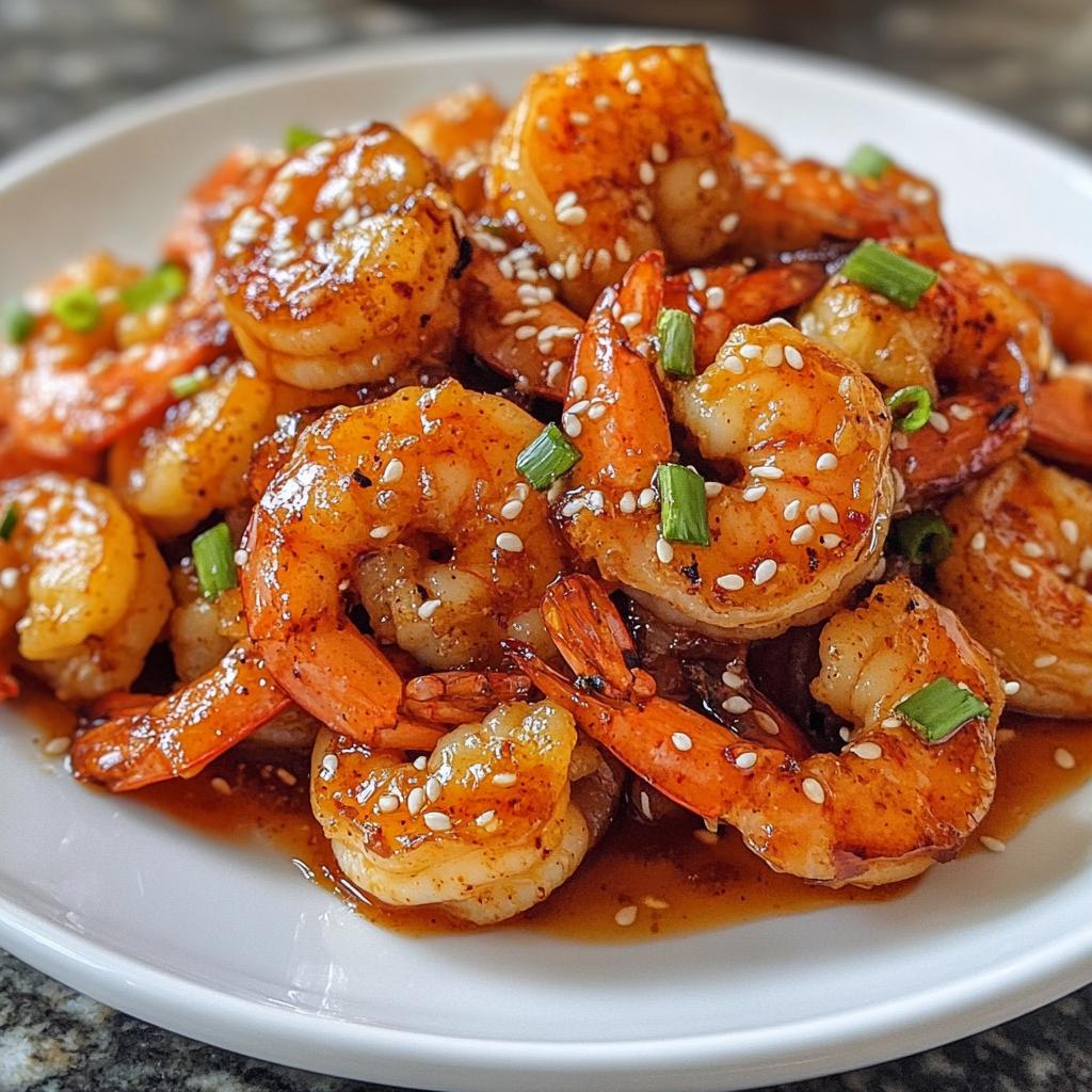 20-Minute Spicy Sriracha Honey Shrimp Recipe You’ll Crave