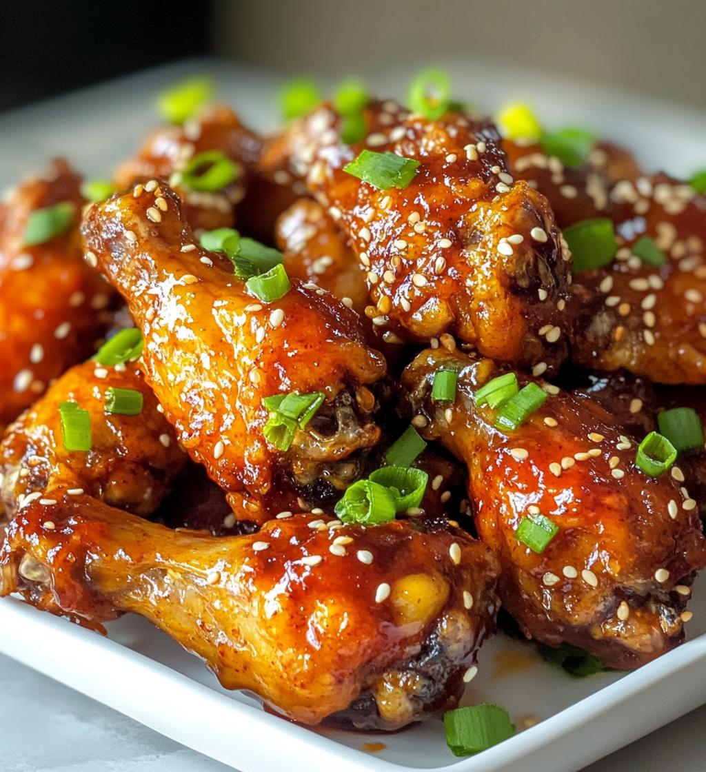Irresistible Sticky Sweet Chili Chicken Wings in 40 Minutes