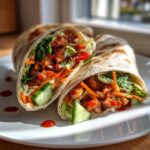 Sweet Chili Chicken Wraps