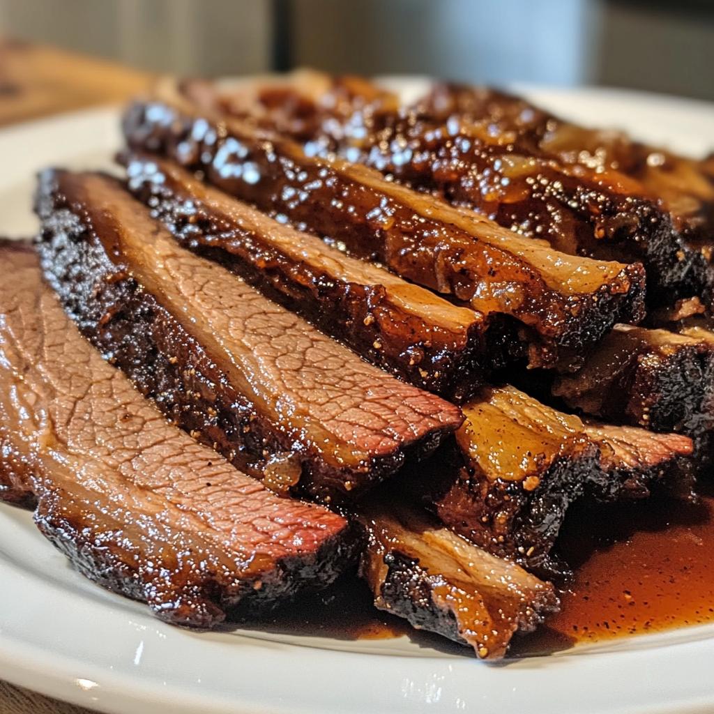 5-Hour Melt-in-Your-Mouth Tender Brisket with Homemade Sauce