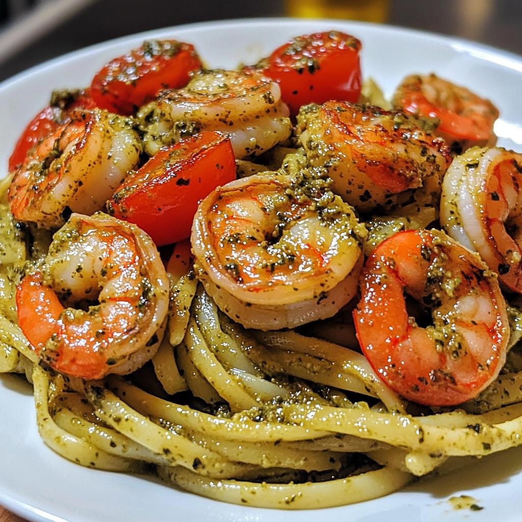 Thai Shrimp Basil Pesto Pasta: Irresistible 25-Minute Feast