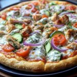 Tzatziki Chicken Pizza