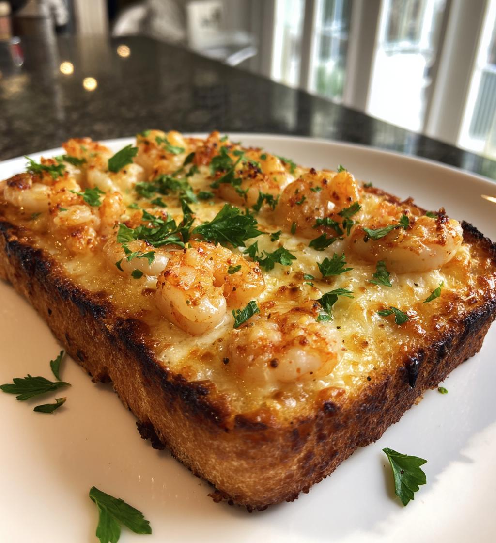Irresistible 4-Ingredient Ultimate Shrimp and Cheese Toast Recipe