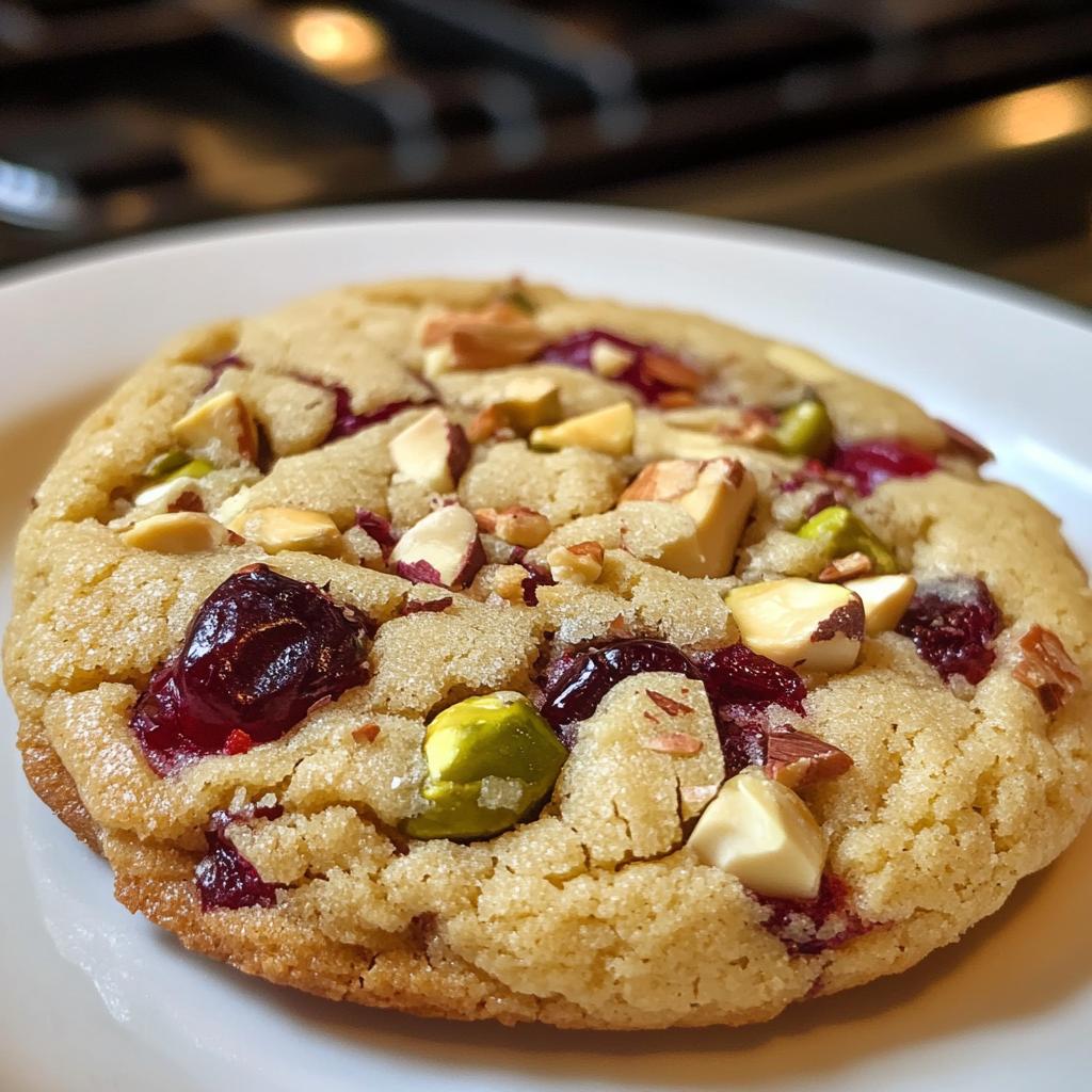 Irresistible White Chocolate Cranberry Pistachio Cookies in 6 Steps