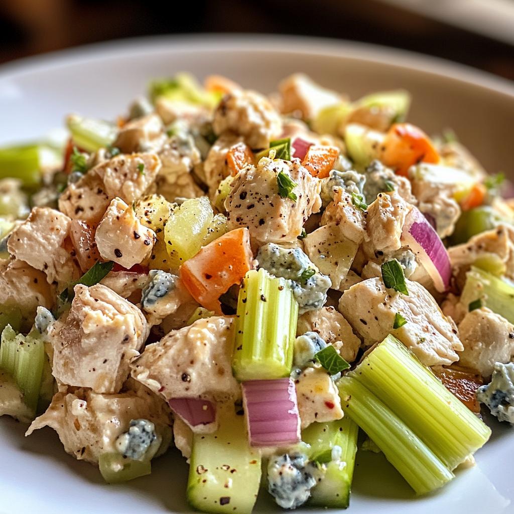 10-Minute Blue Cheese Chicken Salad That’ll Blow Your Mind