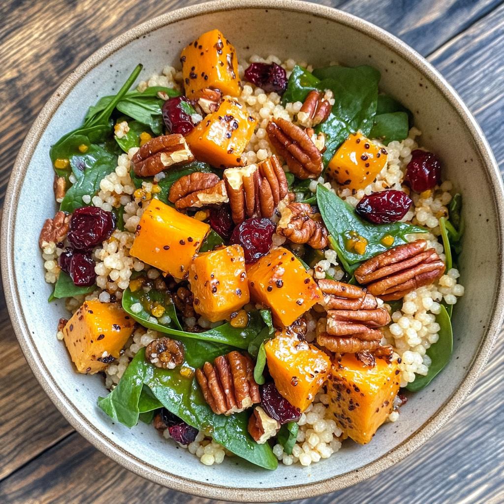 Irresistible Butternut Couscous Bowls with Maple Vinaigrette in 30 Minutes