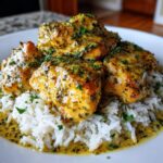 creamy herb chicken basmati rice