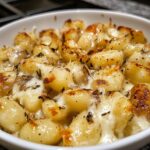 gnocchi with caramelized onions and gruyere