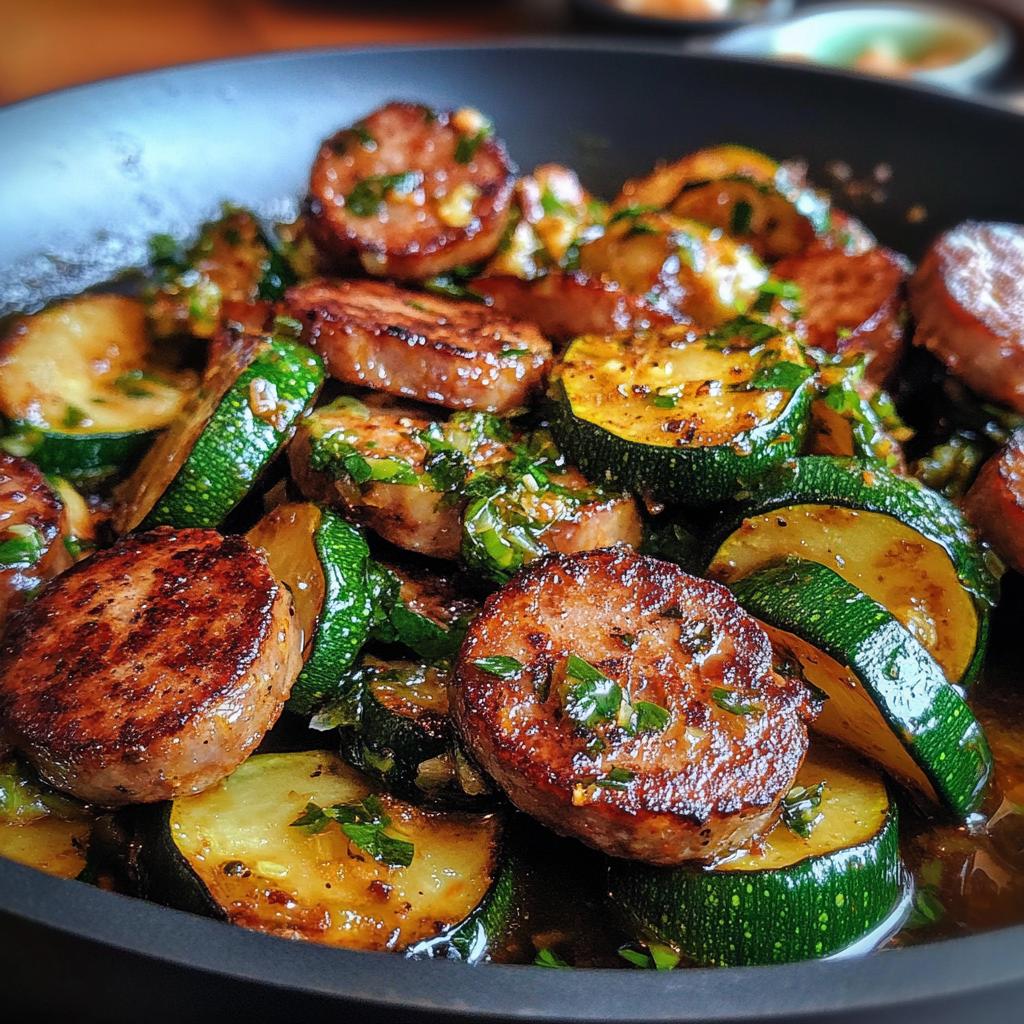 Best 15-Minute Skillet Sausage and Zucchini Recipe