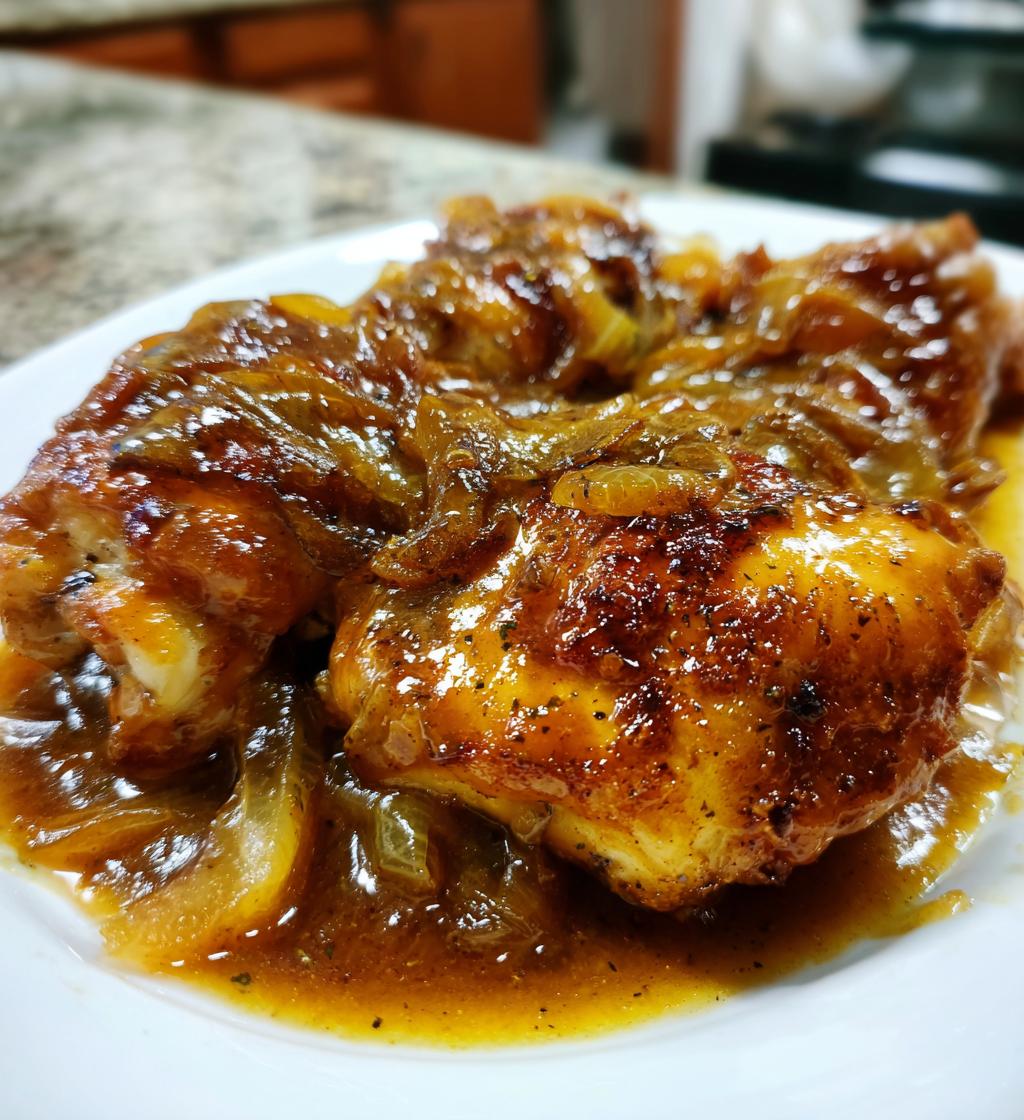 southern smothered chicken