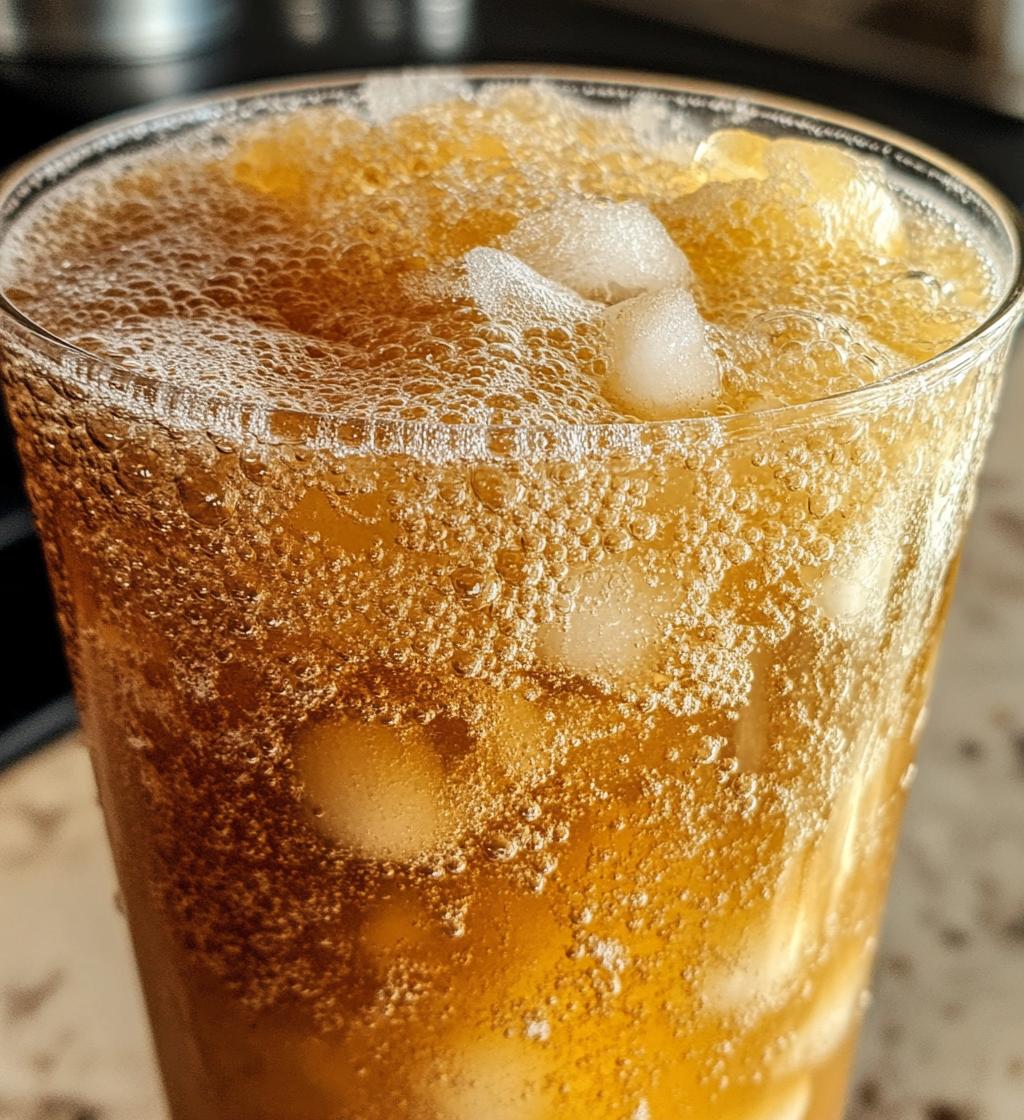 spiced apple cider slushies - detail 1