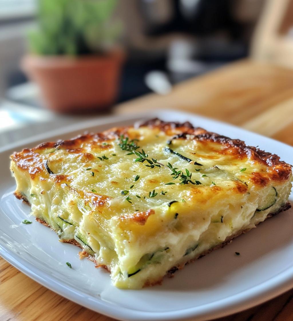 Delicious Vegetarian Zucchini Slice Recipe in Just 35 Minutes