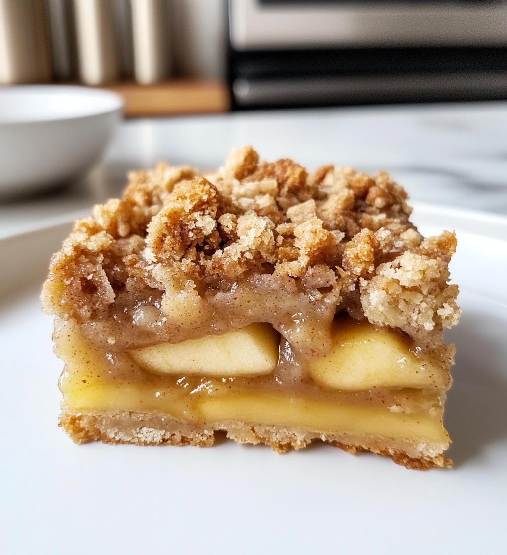Irresistible Apple Crumble Bars in Just 35 Minutes
