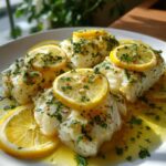 Baked Cod with Lemon and Garlic