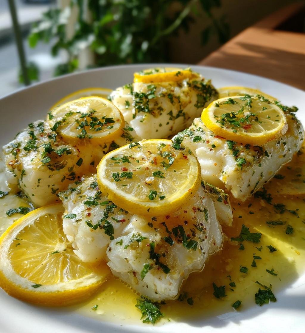 25-Minute Baked Cod with Lemon and Garlic Magic