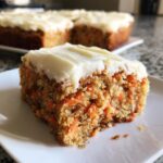 Carrot Cake Bars with Cream Cheese Frosting