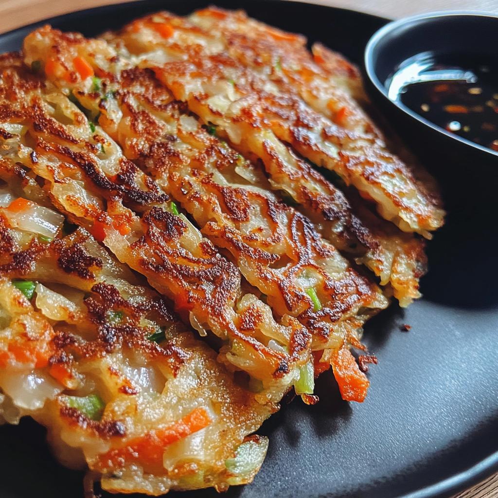 Crispy Vegetable Pancakes: 30-Minute Flavor Bomb