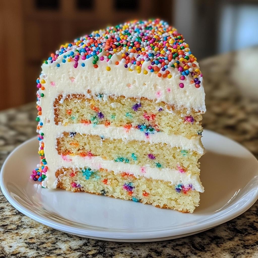 Ultra-Moist Funfetti Celebration Cake in 30 Minutes