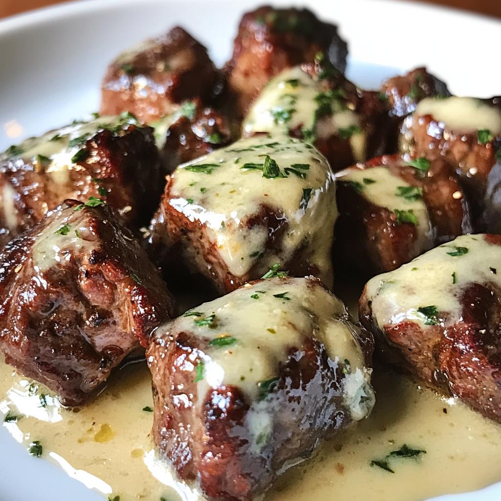 Creamy Garlic Butter Beef Bites in Just 25 Minutes!