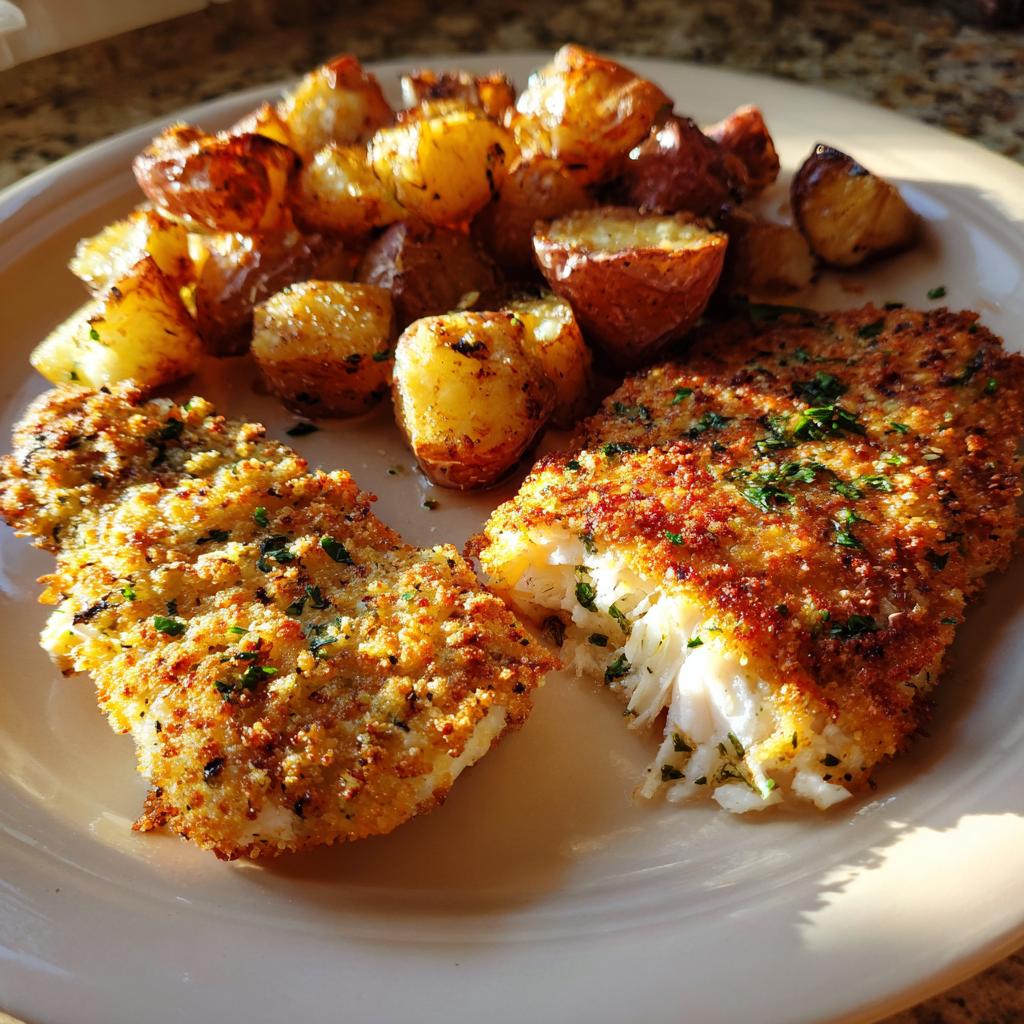 Amazing 4-Step Garlic Parmesan Tilapia Feast