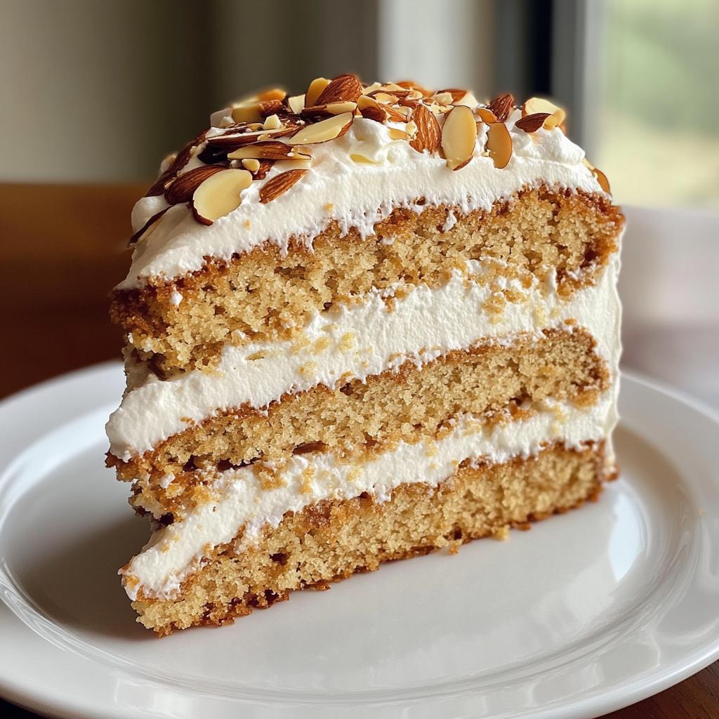 17 Quick Ways to Perfect Honey Almond Cake with Whipped Cream