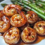 Honey Garlic Glazed Shrimp with Roasted Asparagus