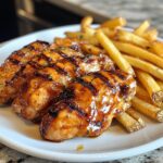 Honey Lime Chicken with Crispy Fries