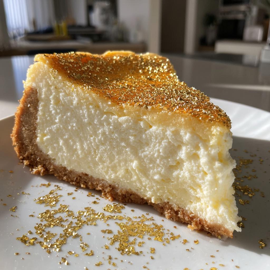 5-Star New Year’s Sparkle Cheesecake: Creamy Vanilla Bliss