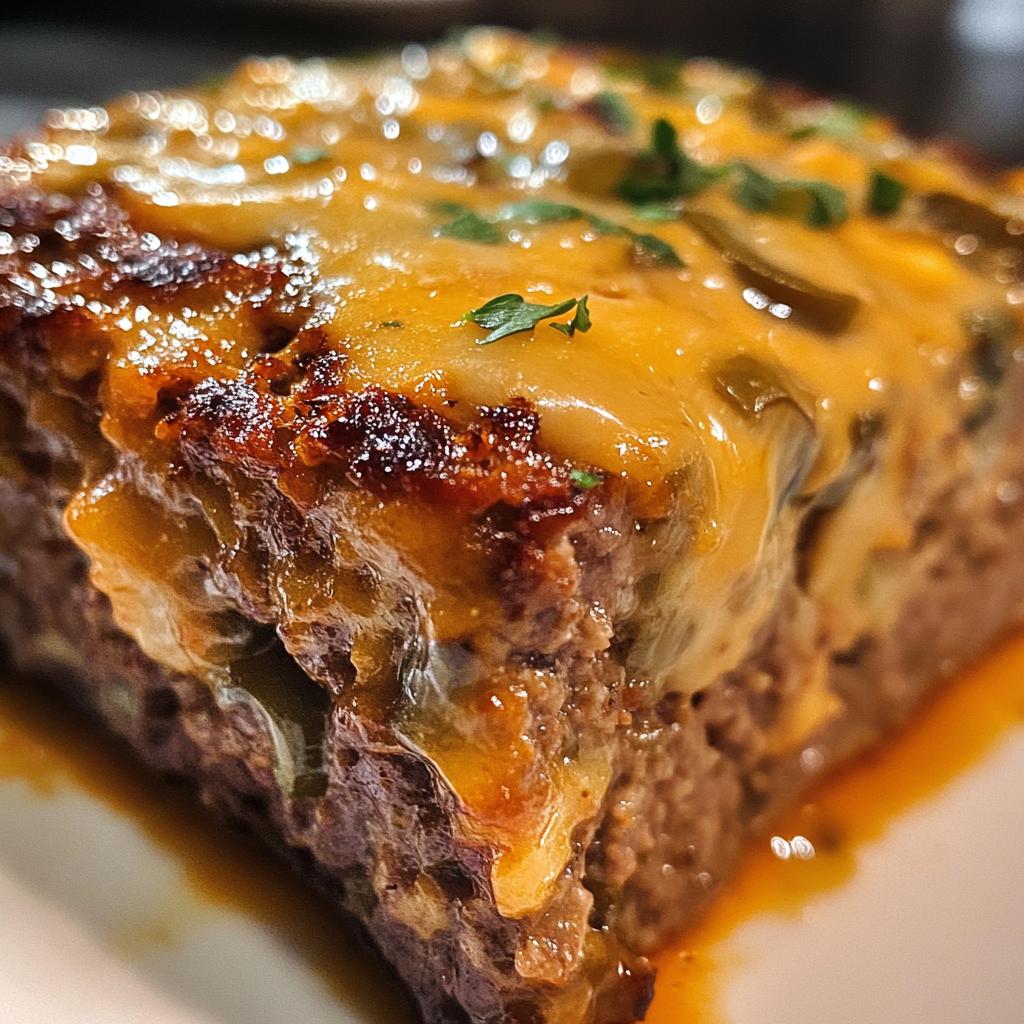 Spicy Jalapeño Popper Meatloaf That’s Irresistible