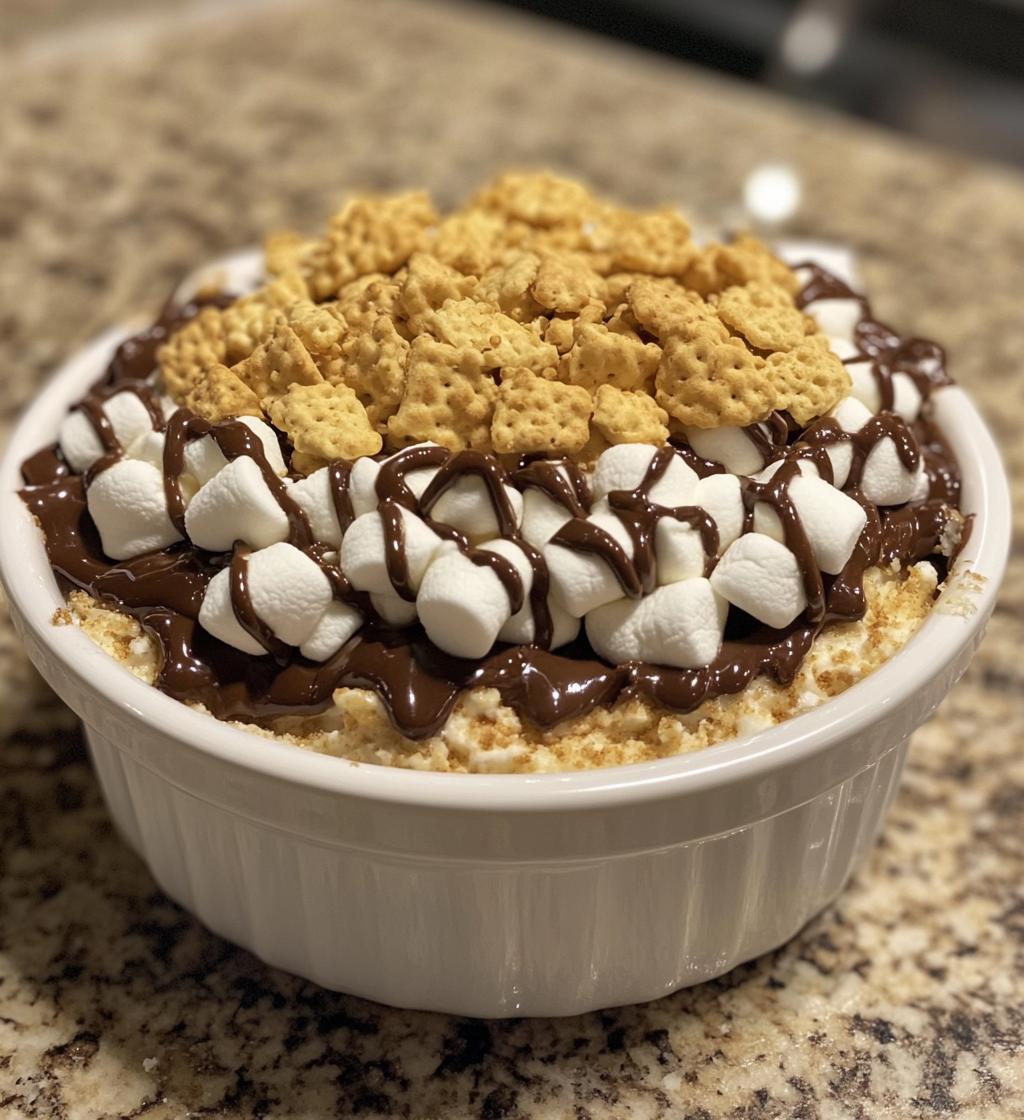 Easy 5-Minute S’mores Dip Recipe (So Gooey!)