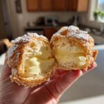 Special Italian Cream Puffs with Custard Filling