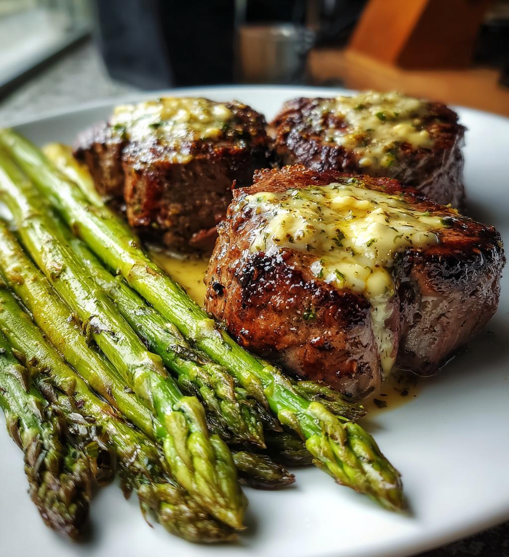 Juicy Steak Medallions with Garlic Butter in 30