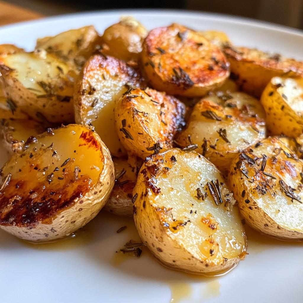 40-Minute Air Fryer Garlic Butter Potatoes Craving