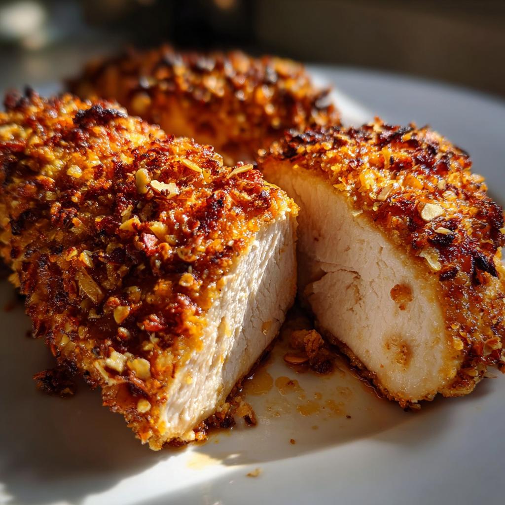 Almond-Crusted Baked Chicken