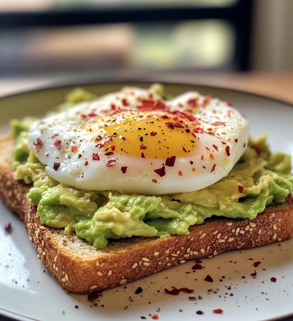 Irresistible Avocado Toast with Poached Egg