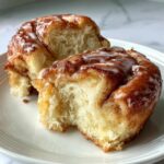 Baked No Knead Cinnamon Rolls