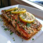 Baked Salmon with Lemon and Garlic