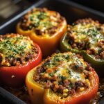 Baked Stuffed Peppers low carb recipe ideas