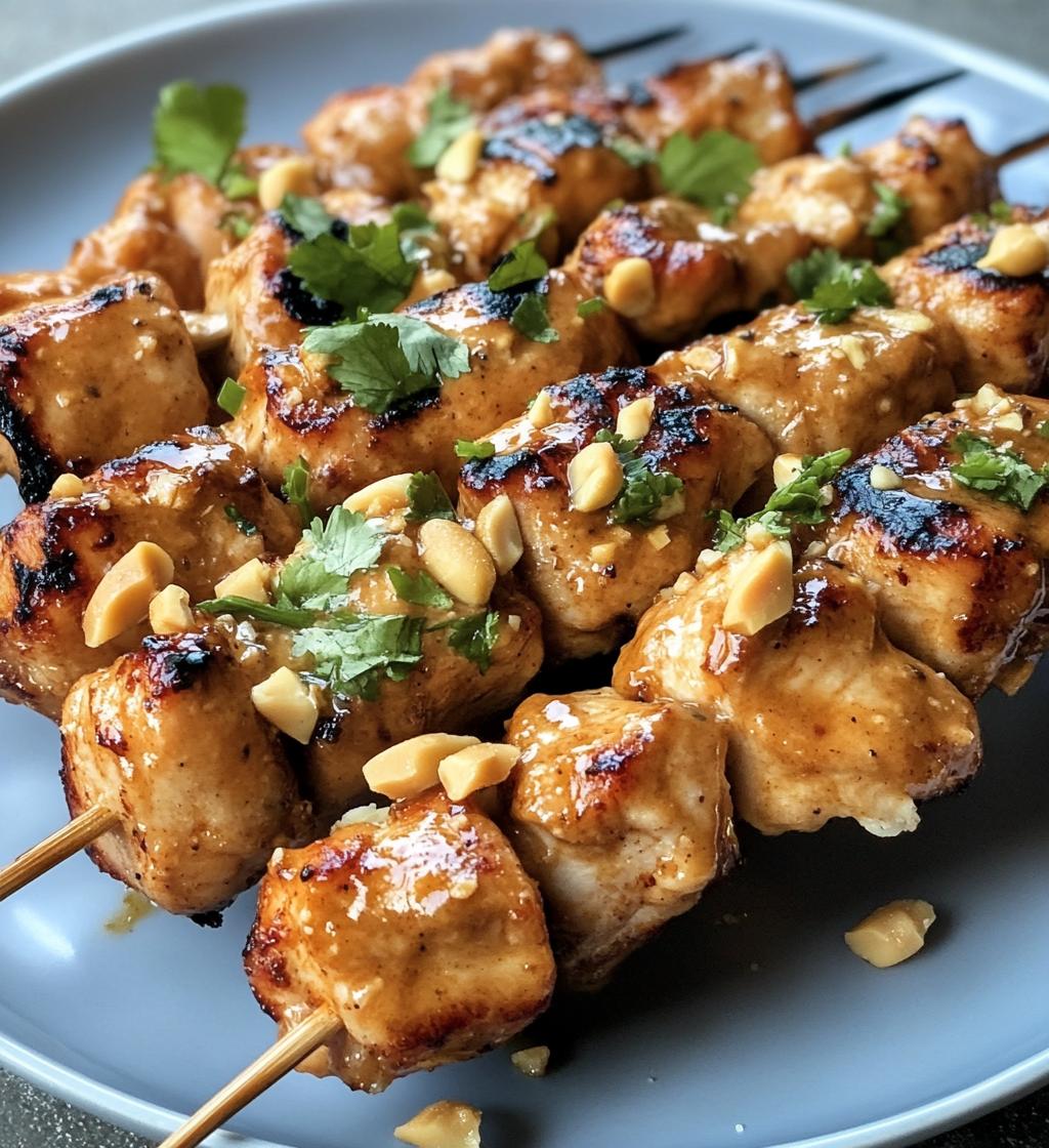 Bang Bang Chicken Skewers