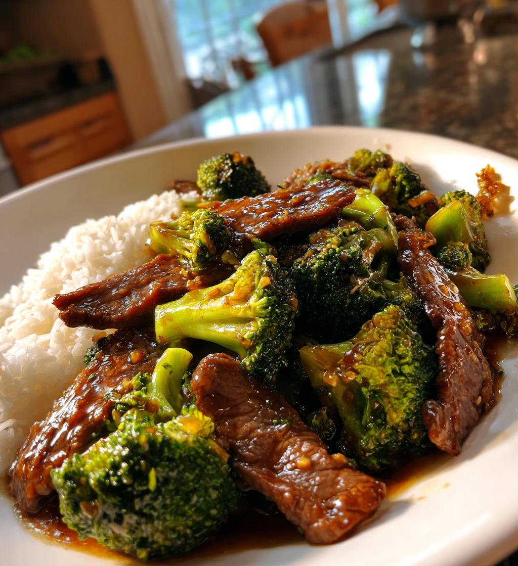 Beef and Broccoli Stir Fry