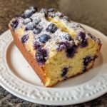 Blueberry Lemon Loaf Cake