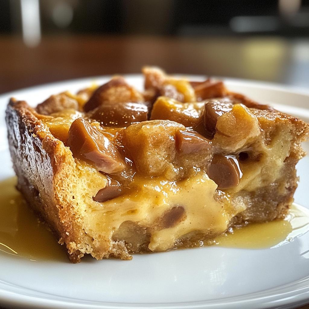 Butterscotch Bread Pudding