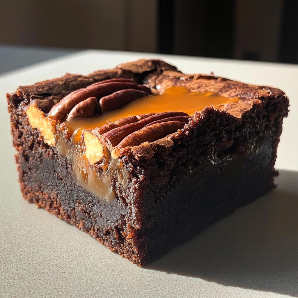 Caramel Pecan Brownies