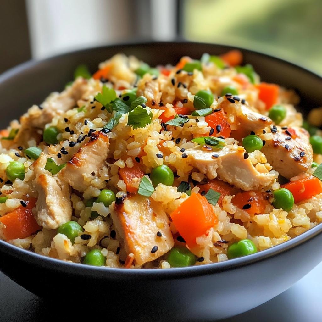 Heavenly 5-Ingredient Cauliflower Fried Rice Stir-Fry