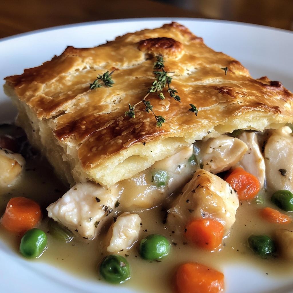 Chicken and Biscuit Pot Pie