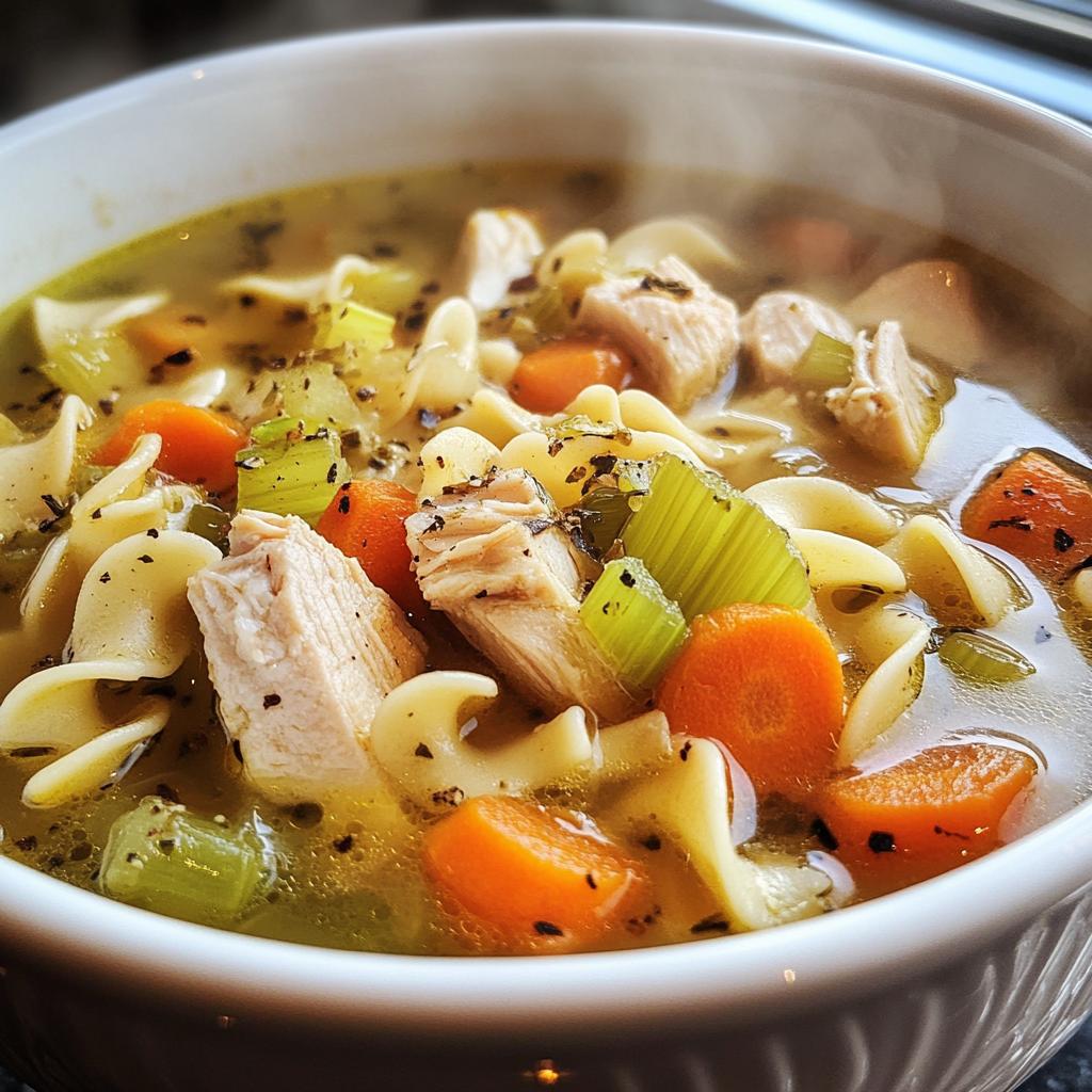 Heavenly 30-Minute Chicken Noodle Soup Recipe