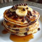 Chocolate Chip Banana Pancakes