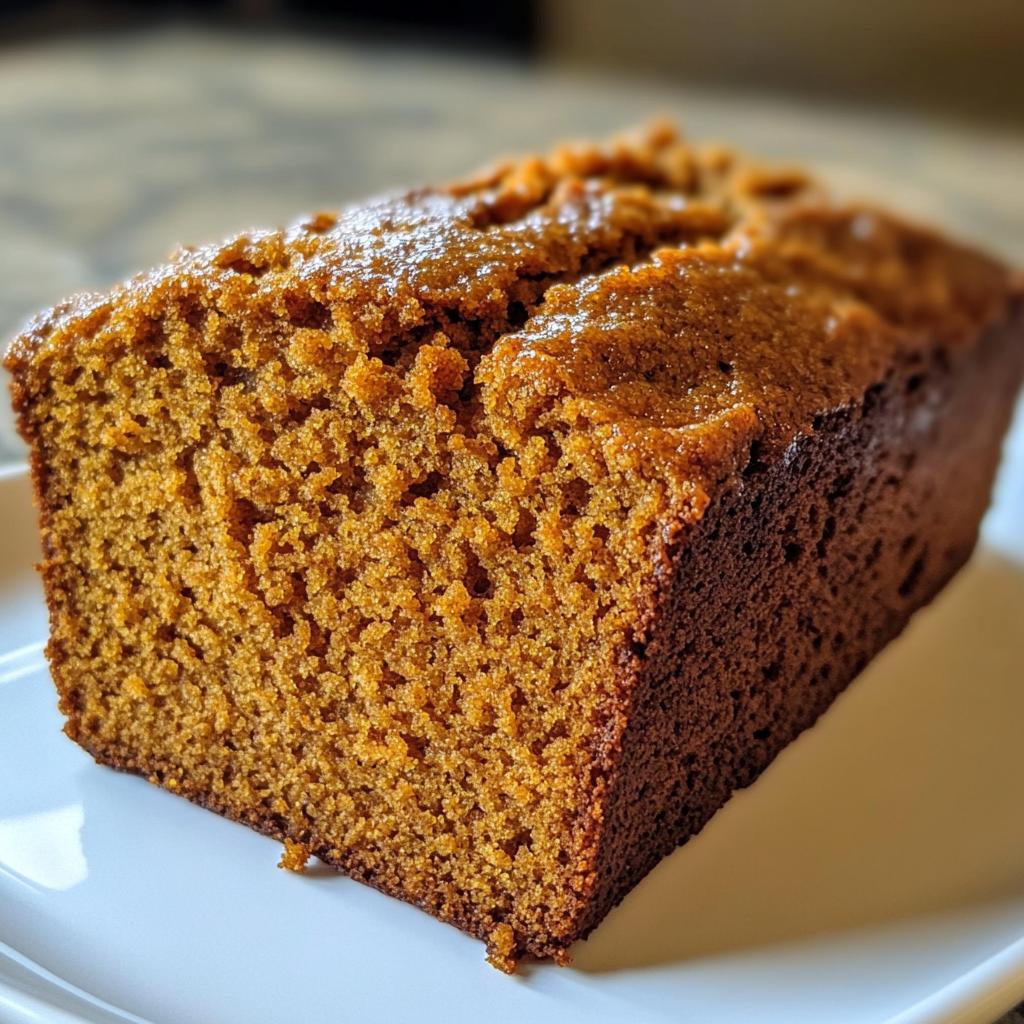 Classic spiced pumpkin bread