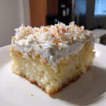 Coconut Cream Poke Cake